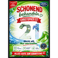 Personalisiertes Geldgeschenk zum 21. Geburtstag im Waschmittel-Design mit Wunschname und ausgestanzter Zahl