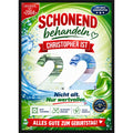 Personalisiertes Geldgeschenk zum 22. Geburtstag im Waschmittel-Design mit Wunschname und ausgestanzter Zahl